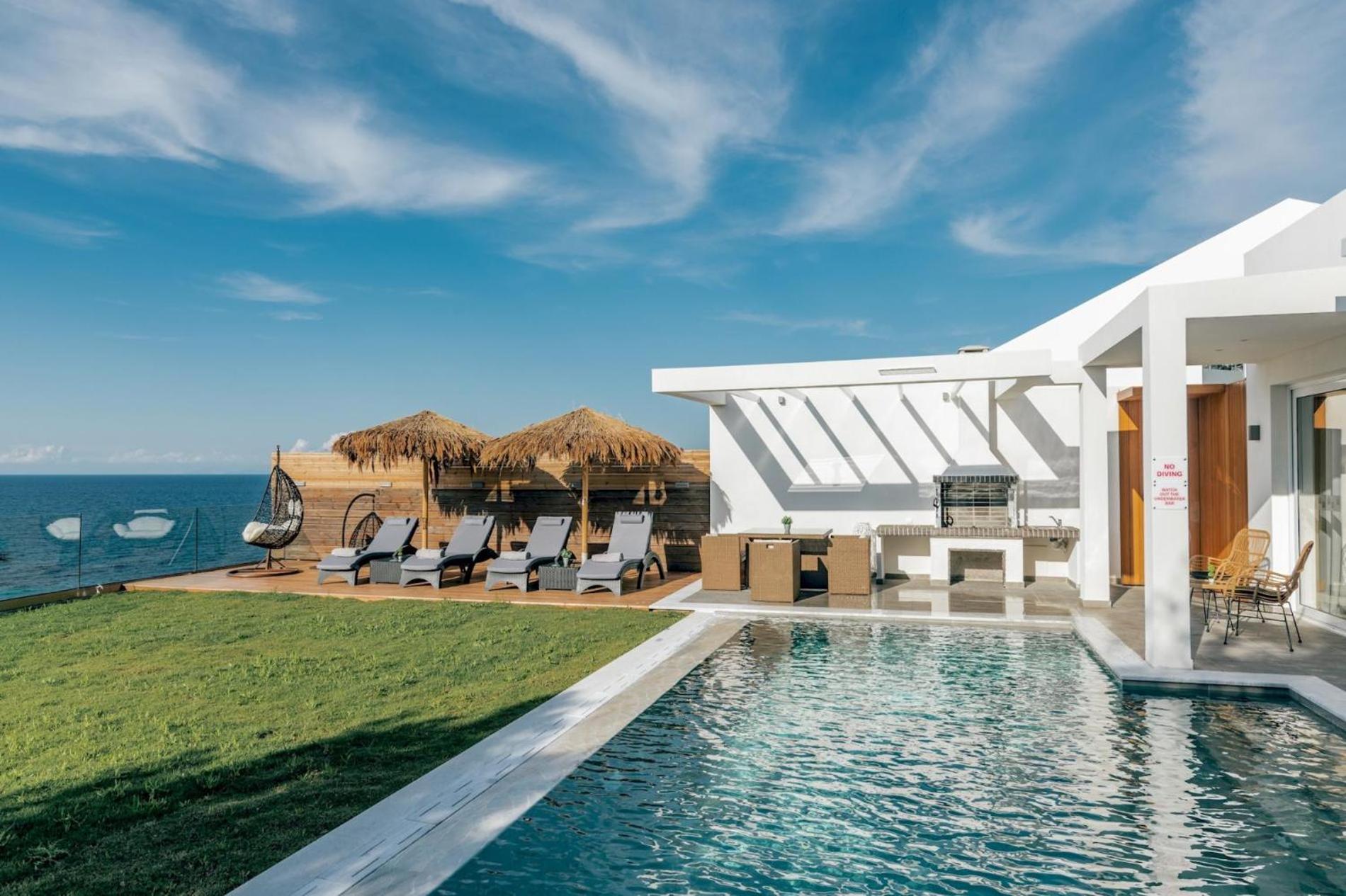 فيلا Cavo Mare Mirazur Luxury Retreat With Private Pool Plános المظهر الخارجي الصورة
