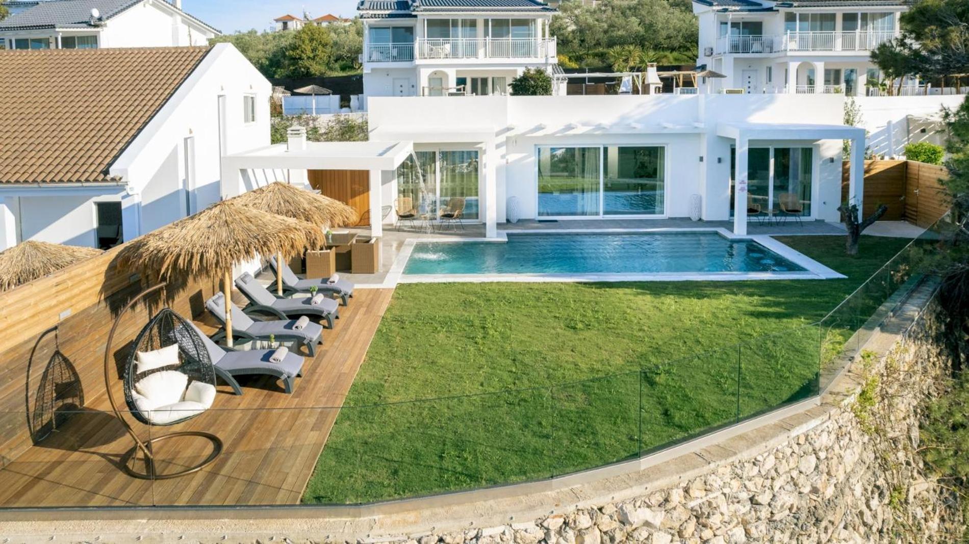 فيلا Cavo Mare Mirazur Luxury Retreat With Private Pool Plános المظهر الخارجي الصورة